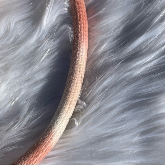 NWT Youly Faux Leather & Rope Tie Dye Dog Collar Size Medium 15”-18” - Picture 9 of 15